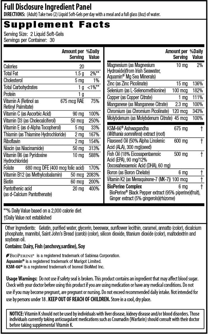 Daily-Multi Testosterone UP Booster for Men™