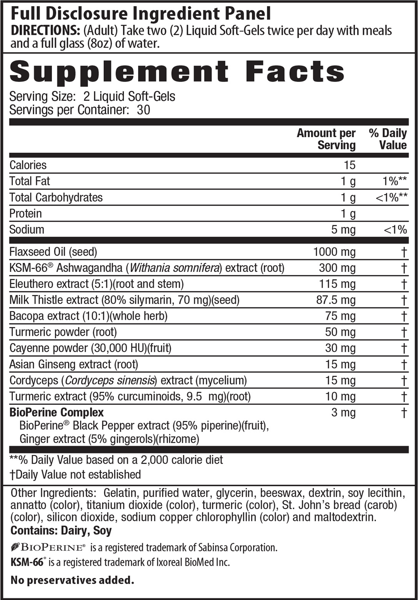 Extra Strength Ashwagandha