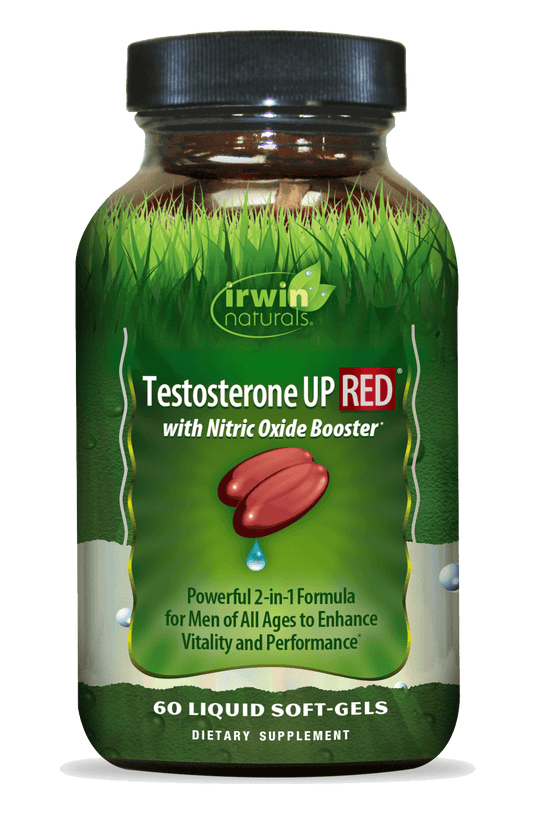 Testosterone UP RED with Nitric Oxide Booster by Irwin Naturals