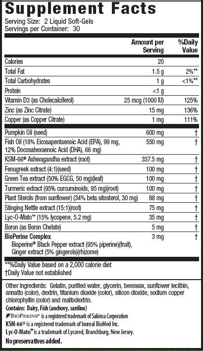 Dual-Action Testosterone UP Prostate Defense