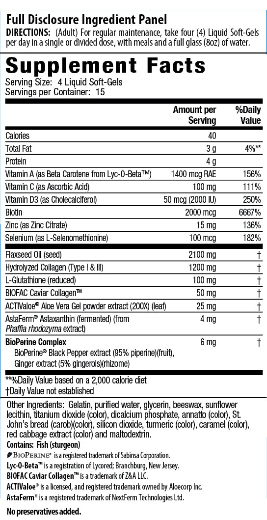 Type I, II & III Collagen Peptides