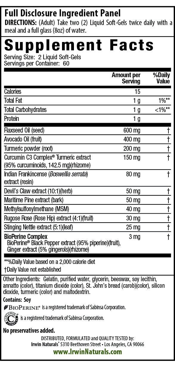 Whole Body Turmeric 120ct Value Size
