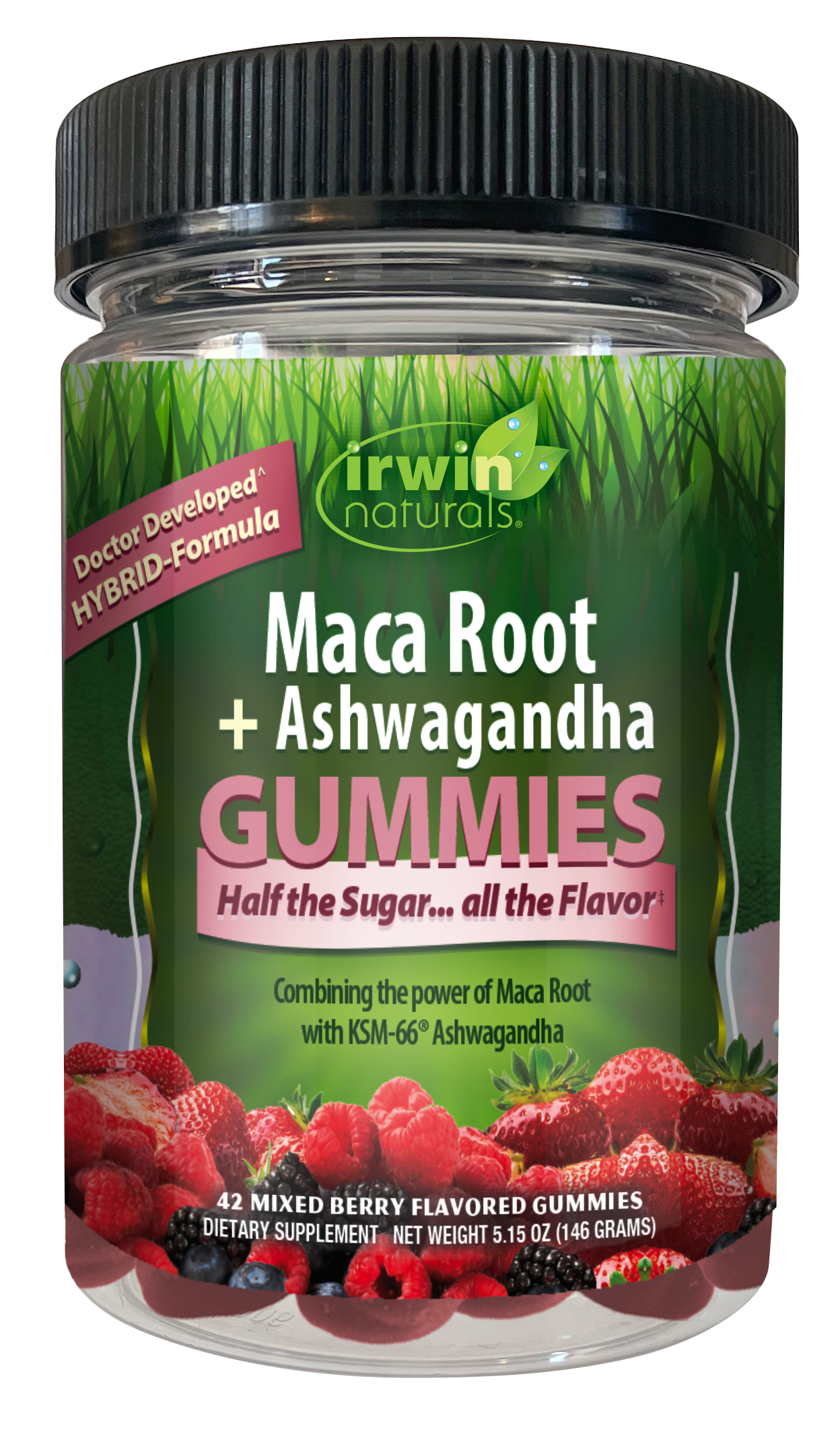 Maca Root + Ashwagandha Gummies