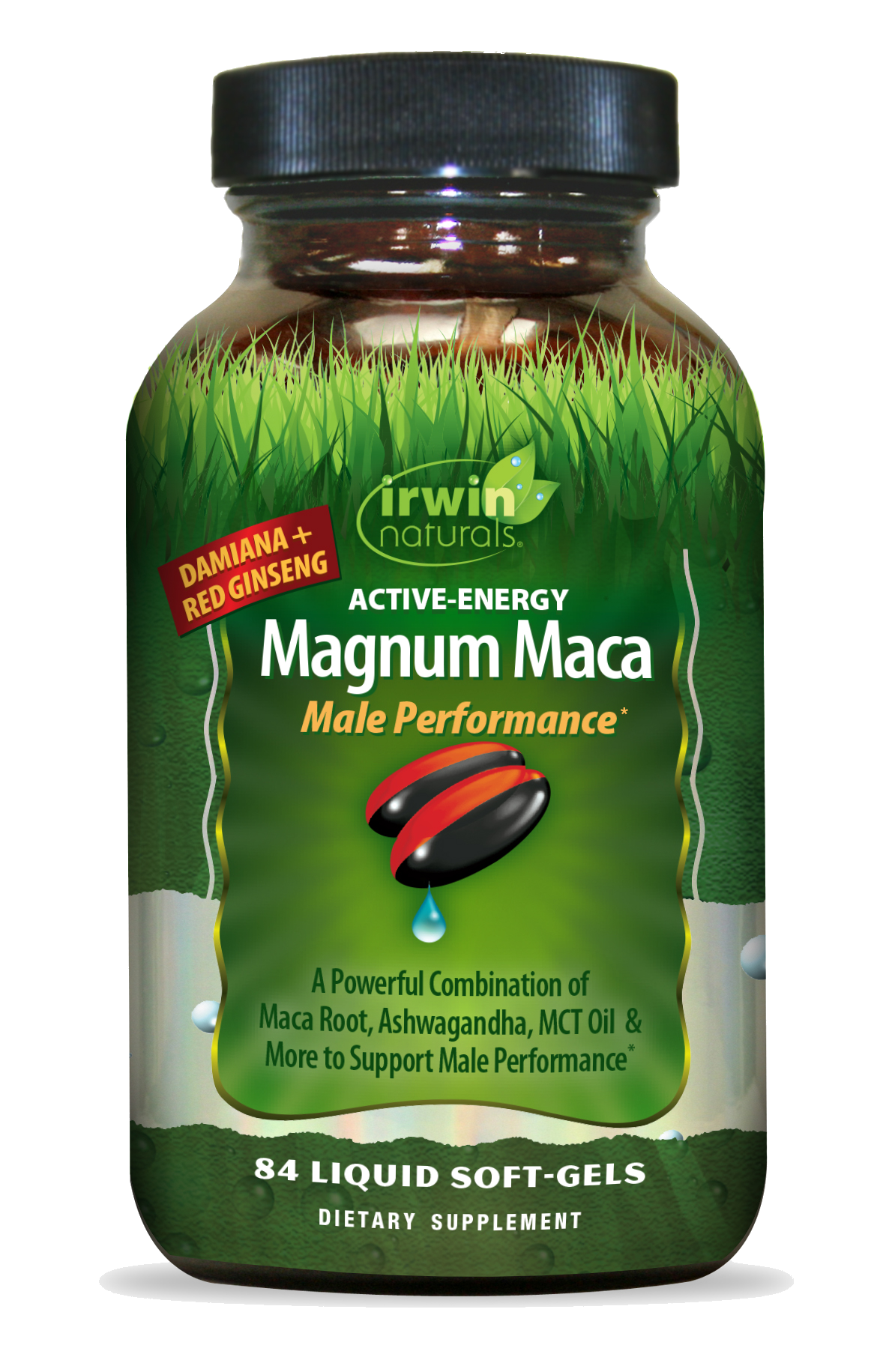 Active Energy Magnum Maca 84ct Irwin Naturals