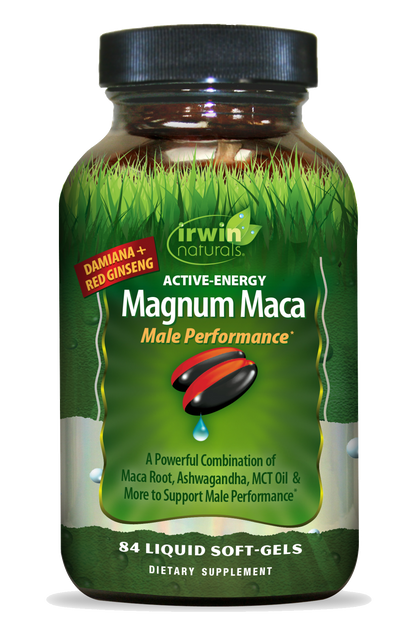 Active Energy Magnum Maca 84ct Irwin Naturals