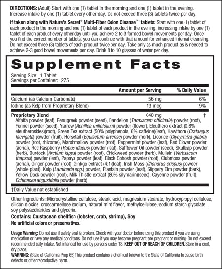 Supplement Facts