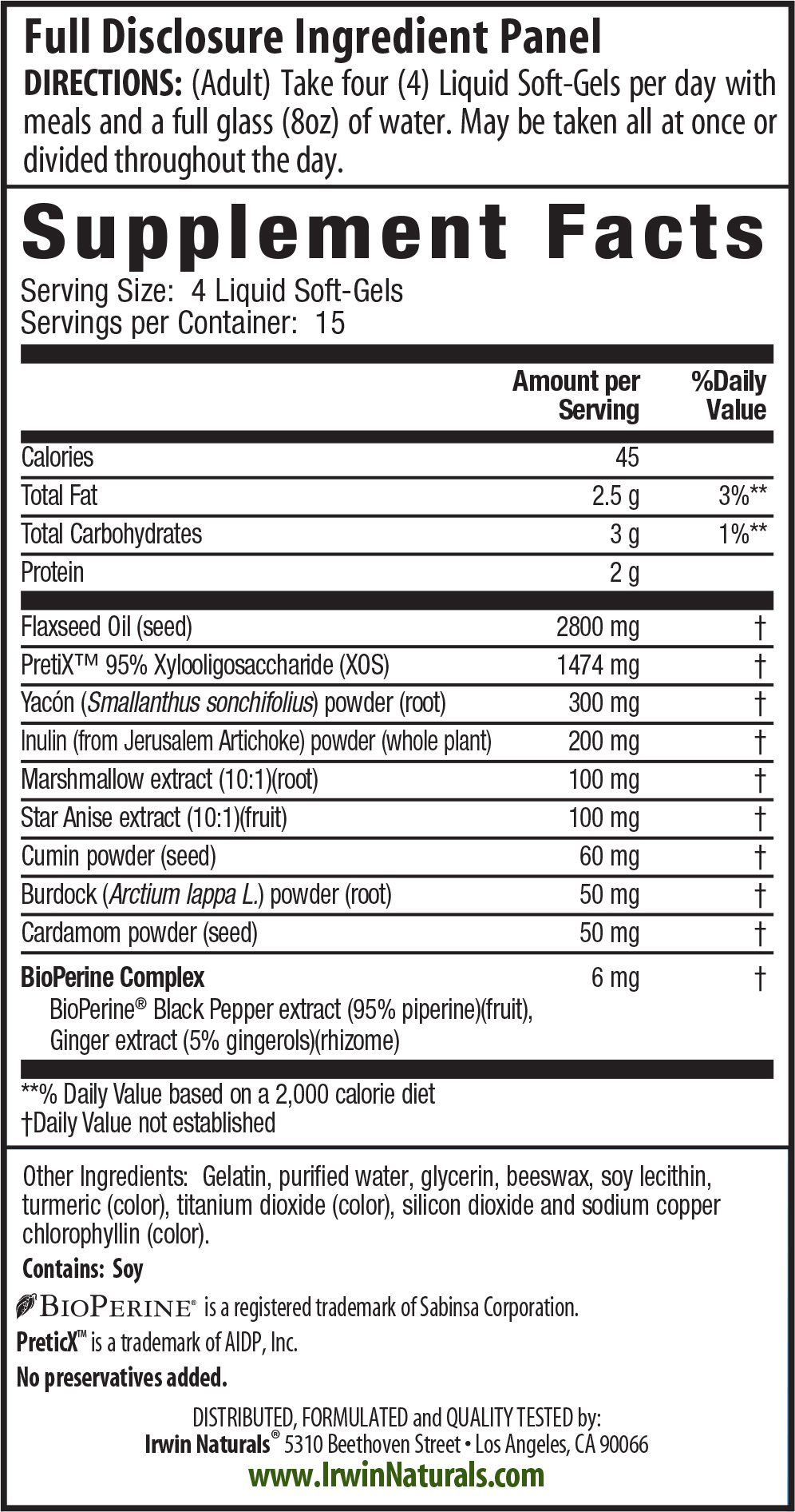 Healthy Tract Prebiotic