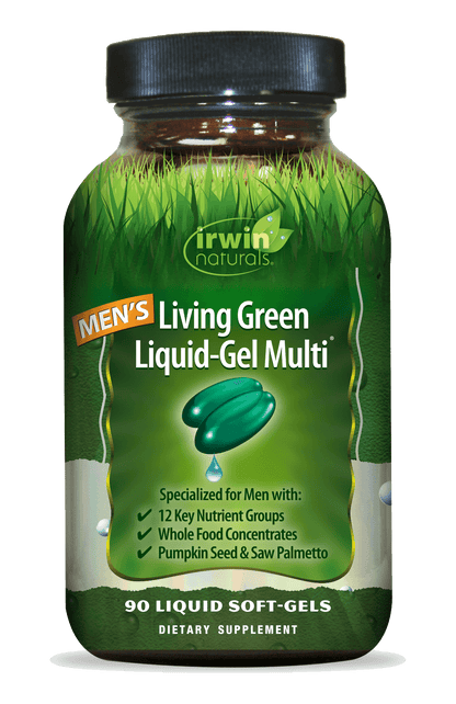Men's Living Green Liquid Gel Multi by Irwin Naturals