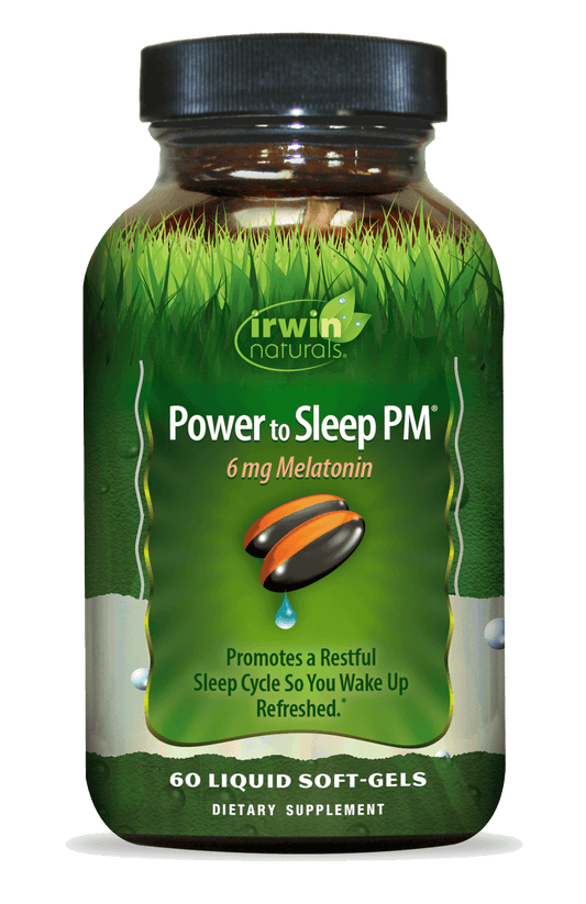 Power to Sleep PM 6 mg Melatonin by Irwin Naturals