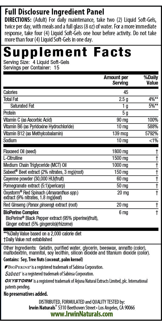 Pro-Active Nitric Oxide