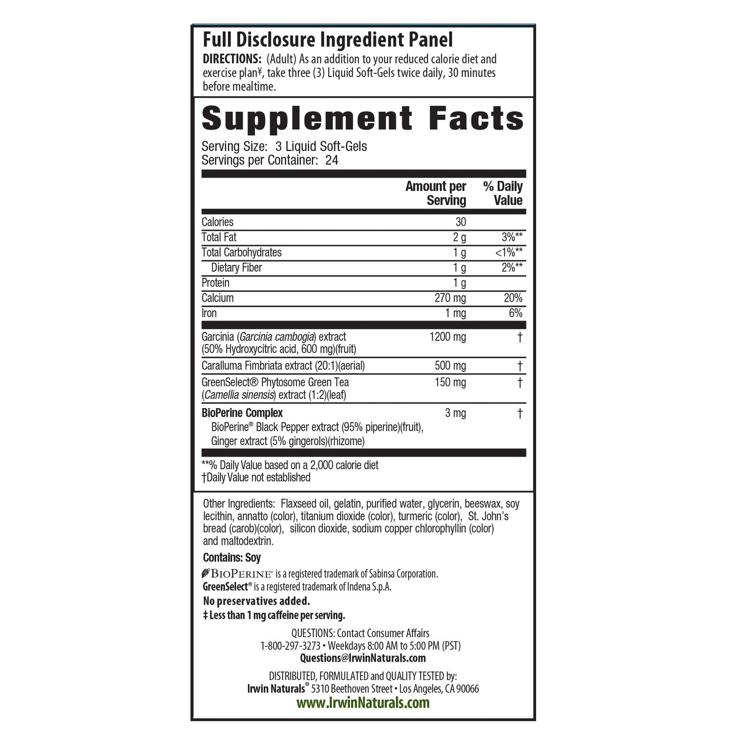 Supplement Facts